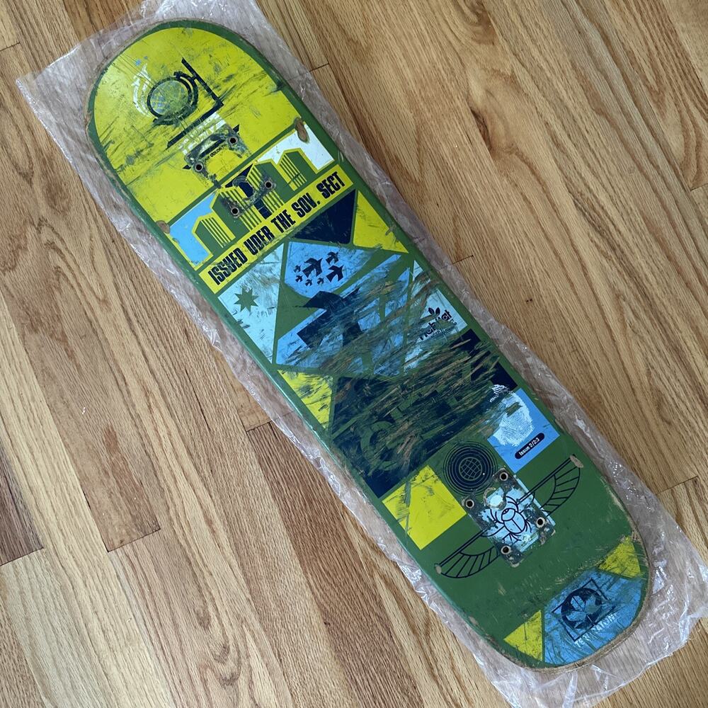 2001 Habitat Skateboard Deck Terratone 7.6 Kerry Getz